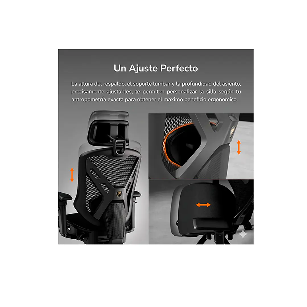 Silla Profesional ergonómica Cougar Speeder NEO 8