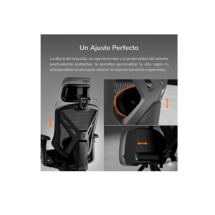 Silla Profesional ergonómica Cougar Speeder NEO 8