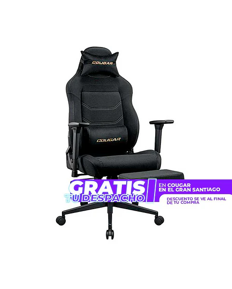 Silla Gamer Cougar Explore Neo Royal F con reposapiés apoyabrazos 3D