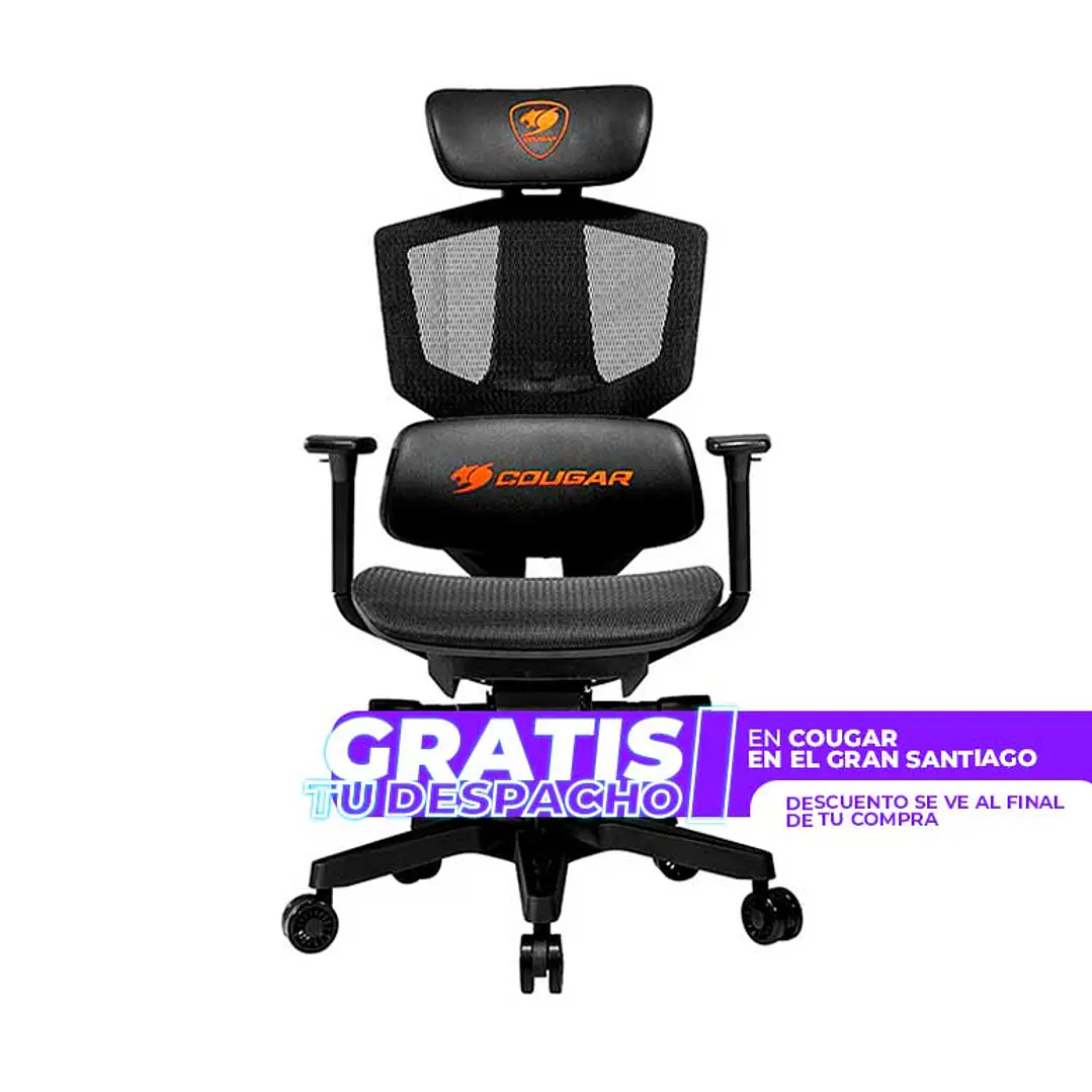 Silla profesional Gamer Cougar Argo ONE Reposabrazos 3D Asiento Deslizable 1