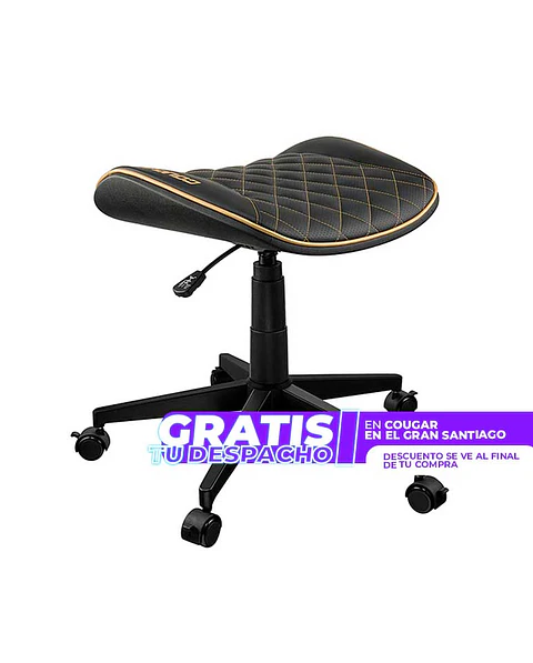 Silla Gamer Cougar sin respaldo Multiproposito CROSSER Gold
