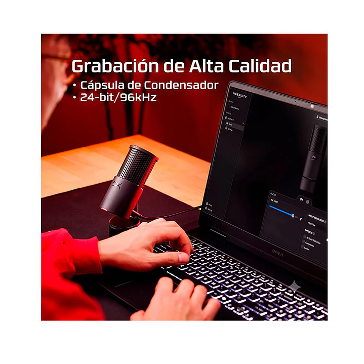Micrófono USB HyperX SoloCast 2 Hi-RES 6