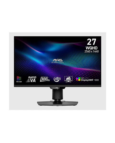 Monitor Gamer MSI 27” MAG 274QPF X30MV WQHD 300 Hz 0.5ms