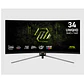 Monitor Gamer Curvo MSI 34” MAG 345CQRF E20 UWQHD 200 Hz 0.5ms - Miniatura 1