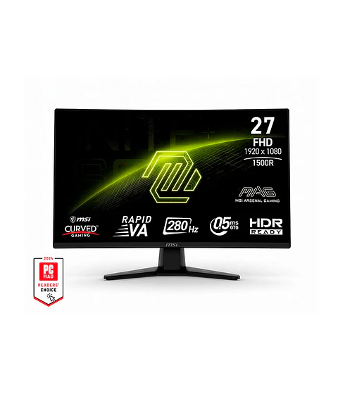 Monitor Gamer Curvo MSI 27” MAG 274CXF FHD 280 Hz 0.5 ms