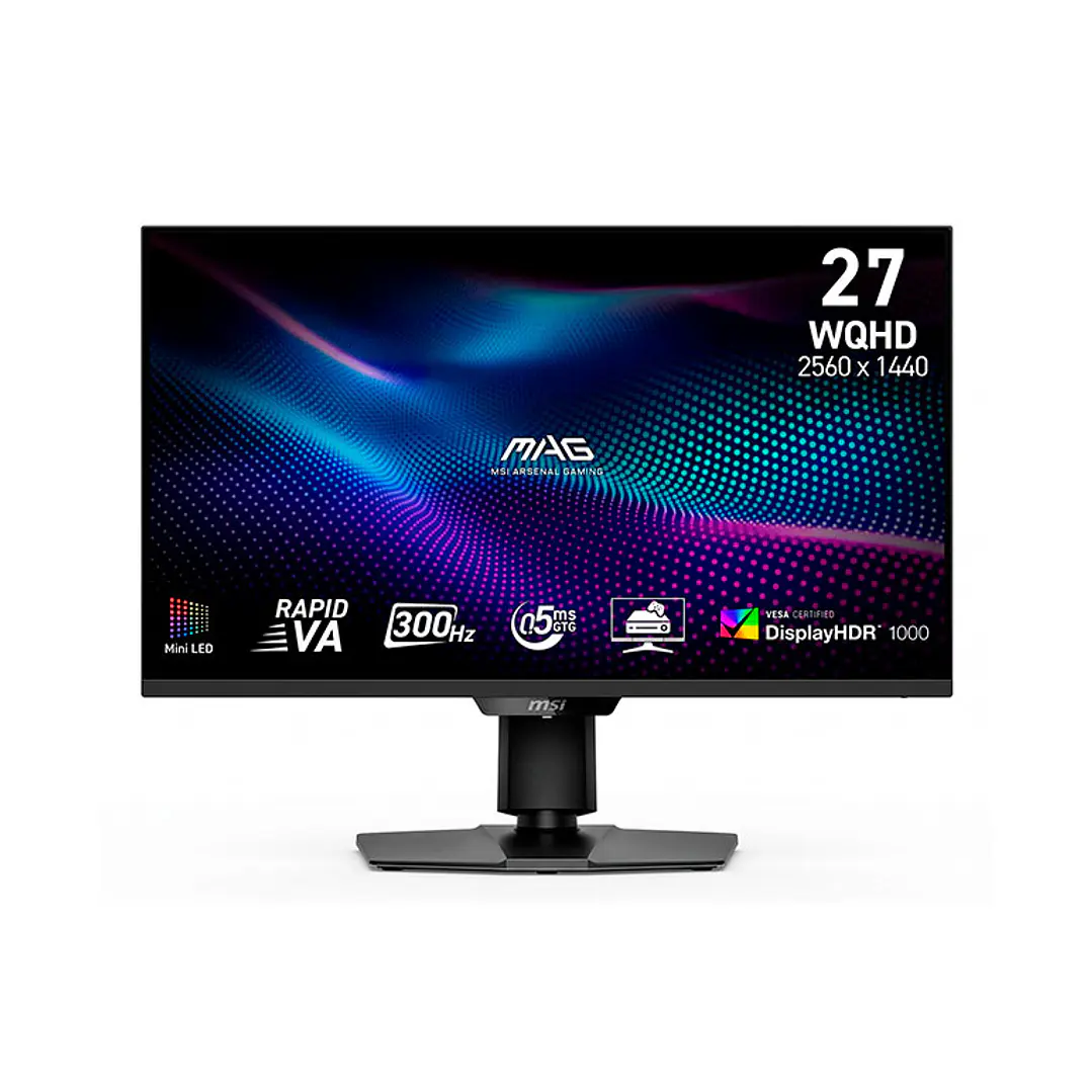 Monitor Gamer MSI 27” MAG 274QPF X30MV WQHD 300 Hz 0.5ms 1