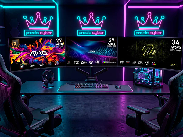 Cyber octubre en Valrod: monitores MSI con tecnología de punta y precios únicos para llevar tu setup al siguiente nivel