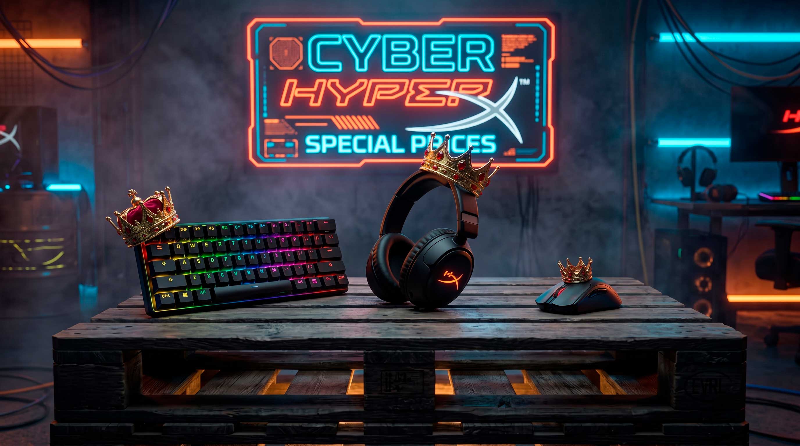 HyperX en modo Cyber: periféricos gamer para actualizar tu setup