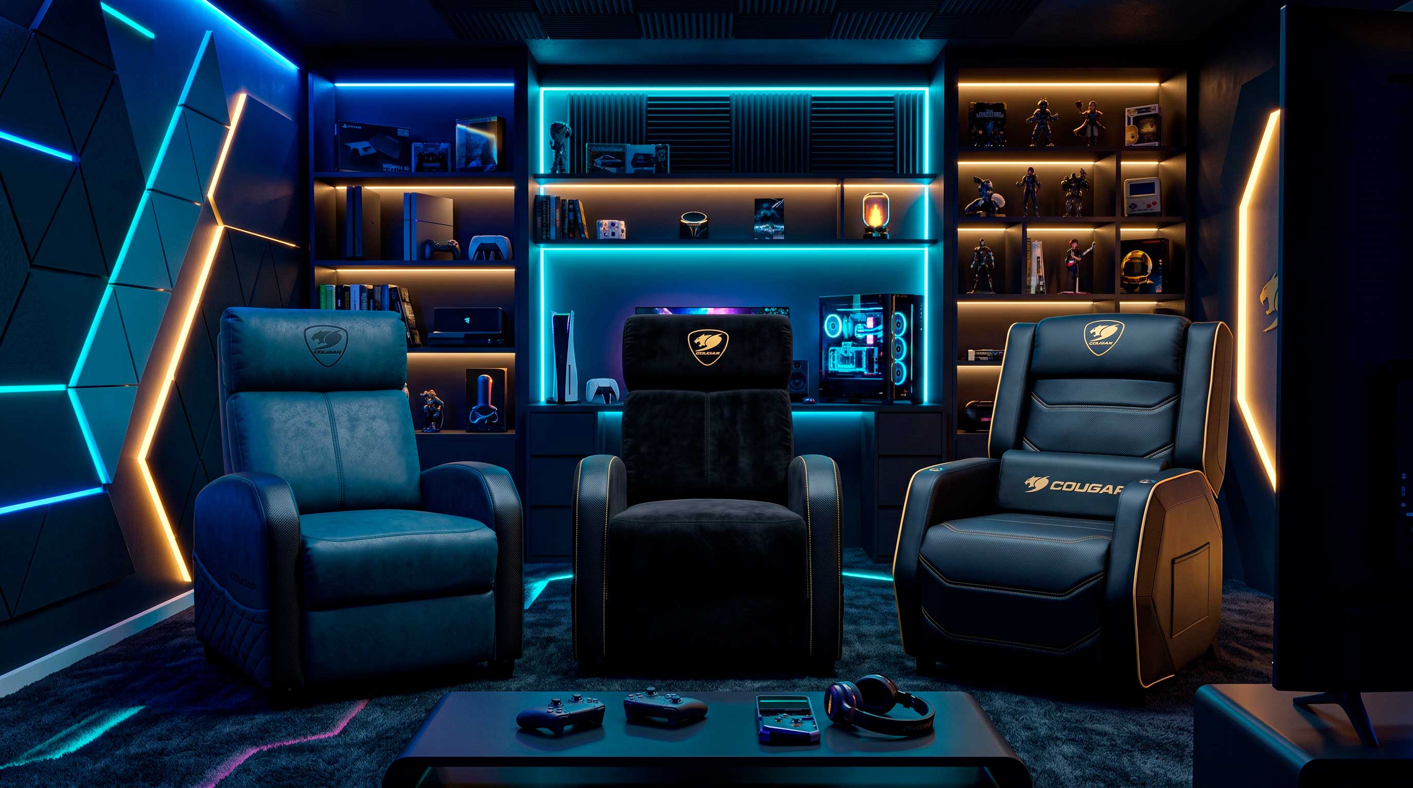 Cyber Cougar: lleva la comodidad de tu setup a otro nivel con un sofá gamer