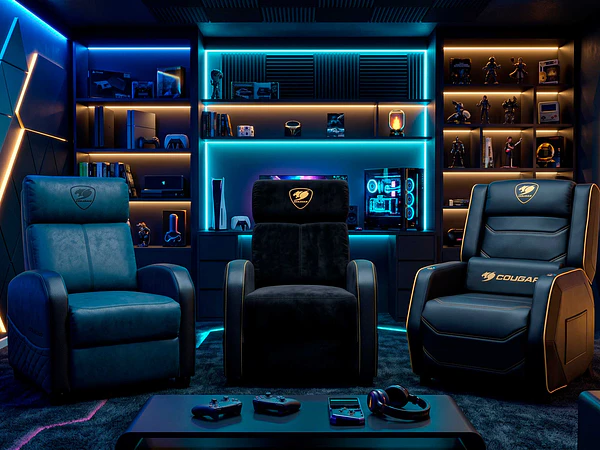 Cyber Cougar: lleva la comodidad de tu setup a otro nivel con un sofá gamer