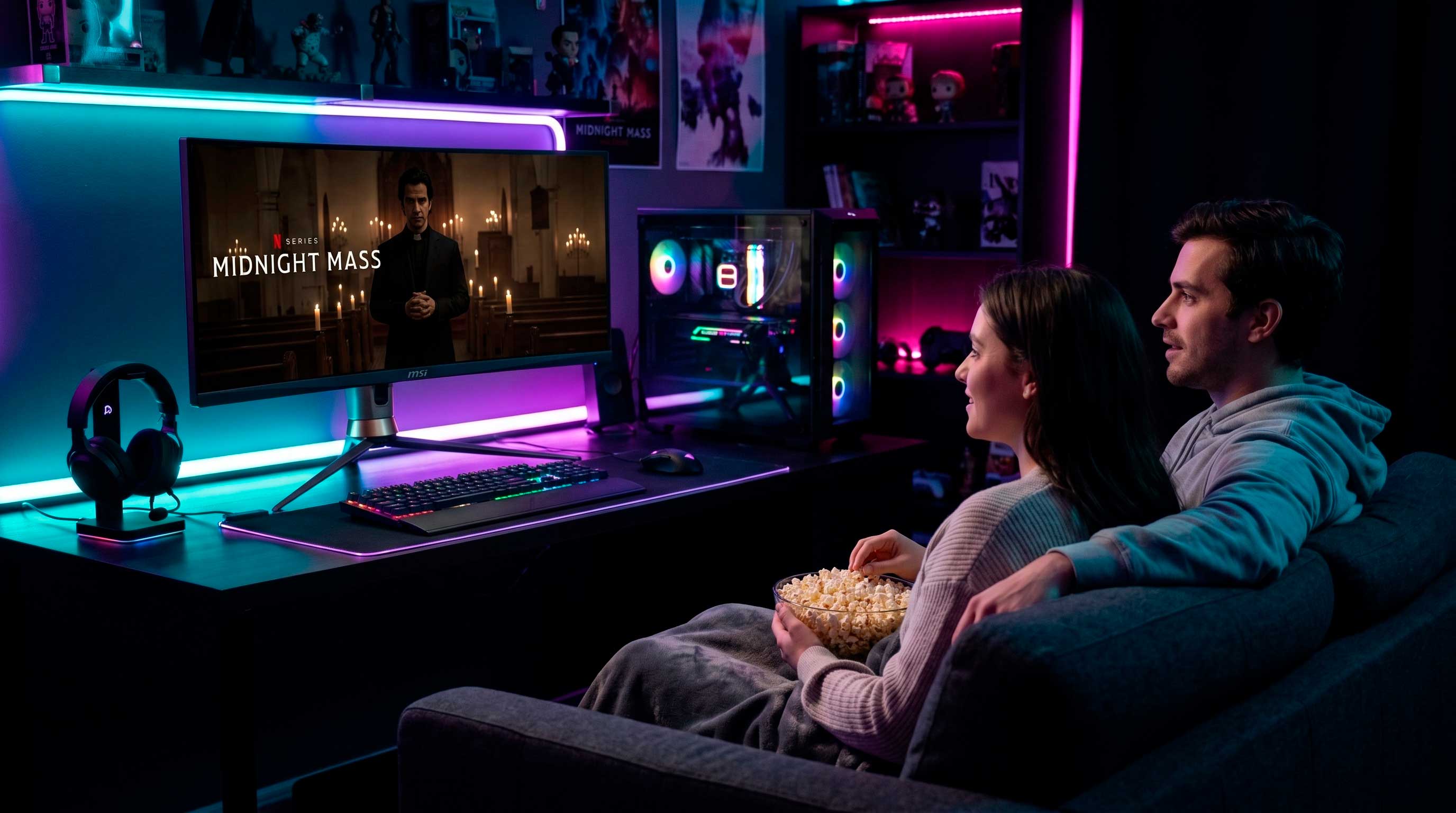 Halloween: 3 monitores para disfrutar una maratón de series de terror
