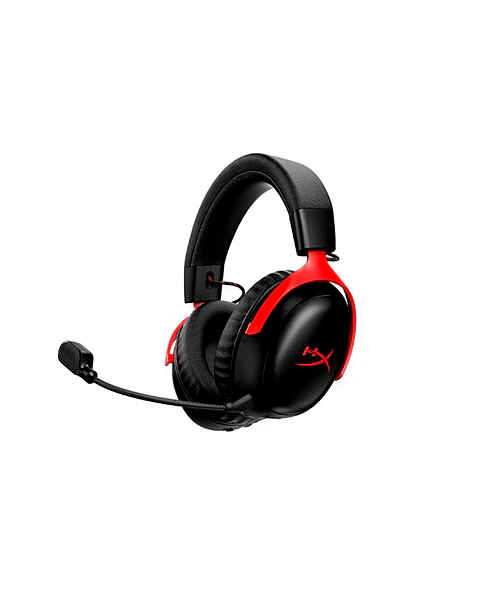Audifonos HyperX Cloud III S wireless Red