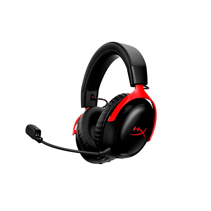Audifonos HyperX Cloud III S wireless Red 2