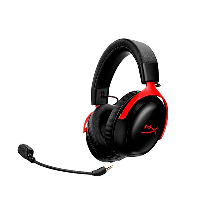 Audifonos HyperX Cloud III S wireless Red 1