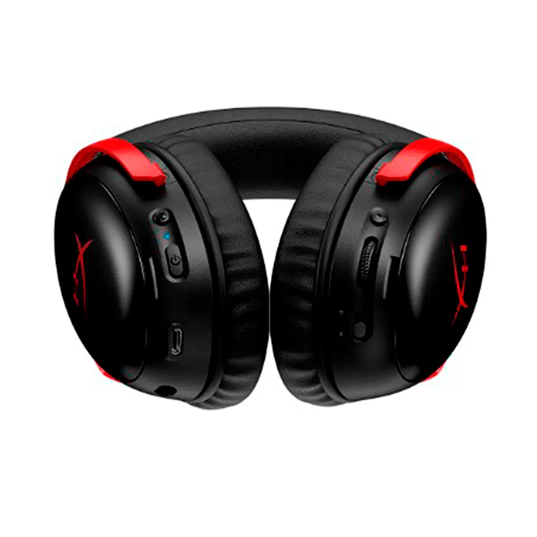 Audifonos HyperX Cloud III S wireless Red 6