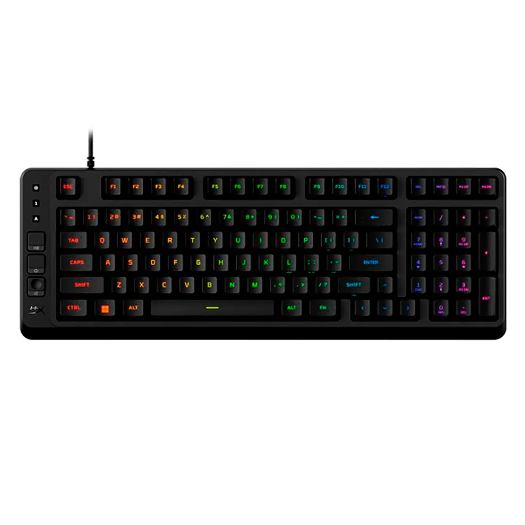 Teclado HyperX EVE 1800 RGB Membrana  LATAM 1