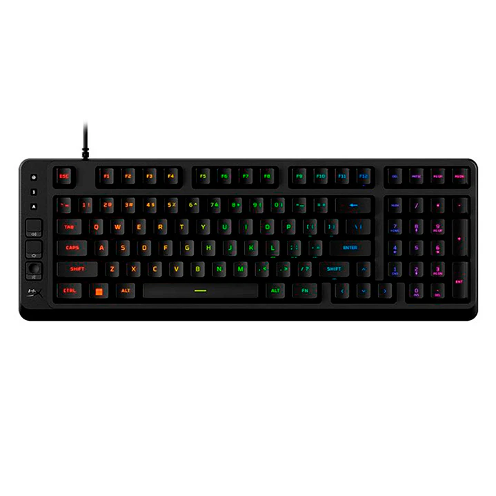 Teclado HyperX EVE 1800 RGB Membrana  LATAM 1