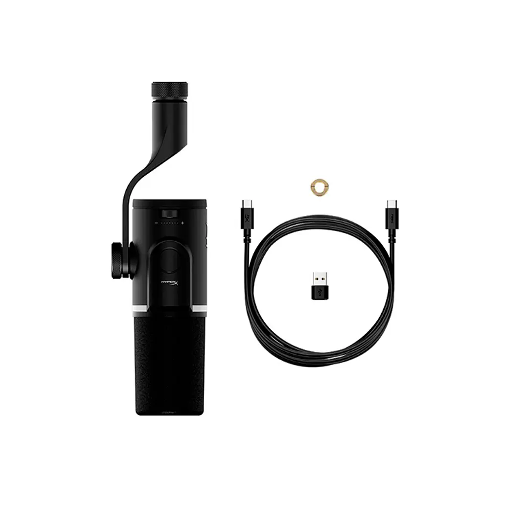 Micrófono HyperX Dinamico FLIPCAST USB/XLR 4