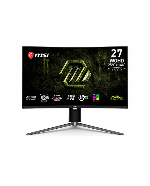 Monitor Gamer Curvo MSI 27” MAG 274CQPDF X32 DUAL MODE 400 HZ 0.5 ms
