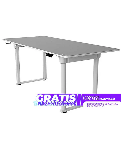 Escritorio eléctrico Cougar E-GRAV 180 White 2 configuraciones de memoria