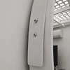 Espejo redondo blanco 51x51x5 cm