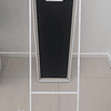 Espejo de Pedestal Negro 30x150 cm