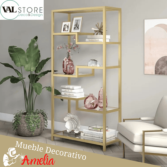 Mueble Decorativo Amelia 173x86x36 cm