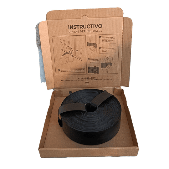 Cinta Cubre Cercos Verde 5 M2 Formato Ancho 65 mm