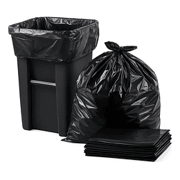 Bolsa de Residuos Negra 50x70 cm – 18 Micras | Master 120 Pack (1.200 Bolsas)