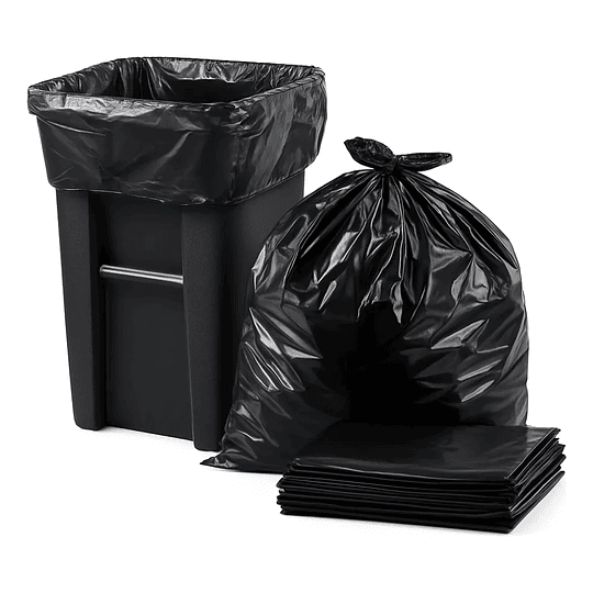 Bolsa de Residuos Negra 50x70 cm – 18 Micras | Pack 10 Unidades