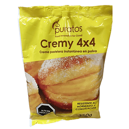 Crema Pastelera En Polvo Cremy 4x4 Puratos 350 Grs