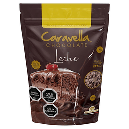 Cobertura De Chocolate Caravella Leche 1kg