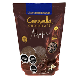 Cobertura De Chocolate Caravella Alfajor Semi Amargo 1kg