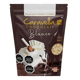 Cobertura De Chocolate Caravella Blanco 1kg
