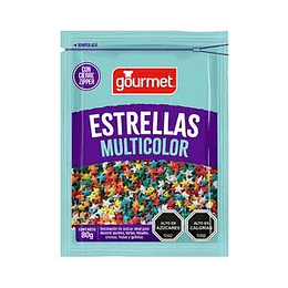  Estrellas multicolor 80g