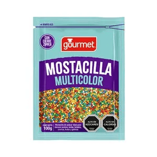 Mostacilla Multicolor 100gr