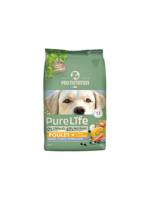 Pure Life Dog Adult Light Sterilised 2 kg
