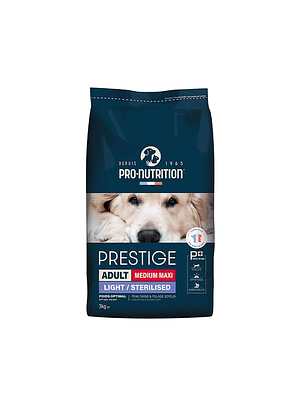 Prestige Dog Adult Medium/Maxi Light Sterilised 3 kg
