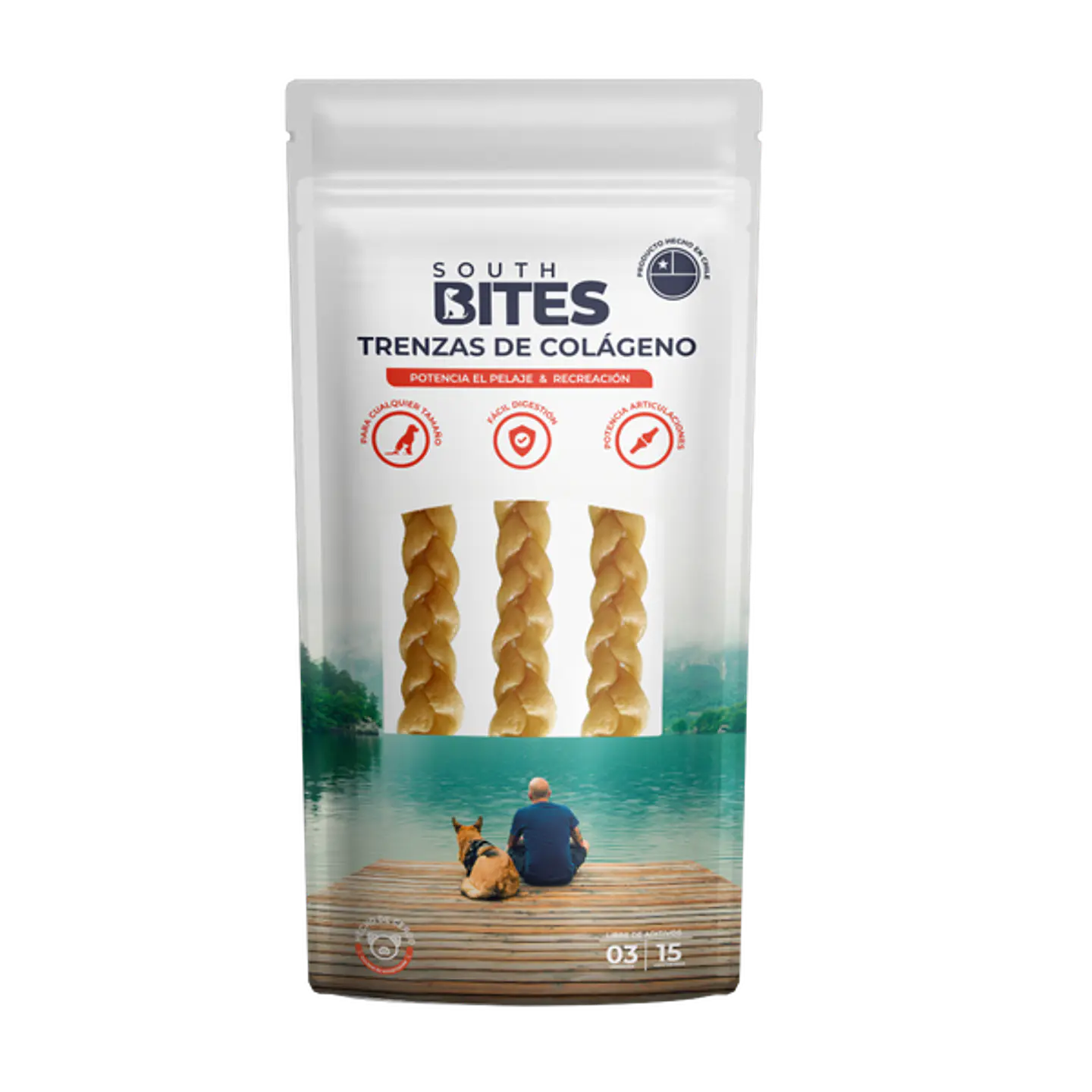 Trenzas de Colágeno - Snack Natural 1