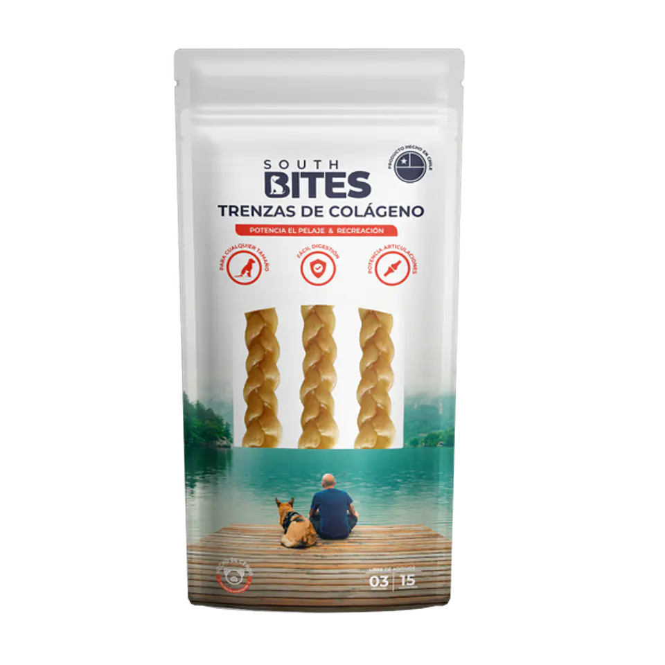 Trenzas de Colágeno - Snack Natural 1