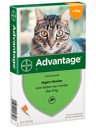 Advantage para gatos hasta 4 kg