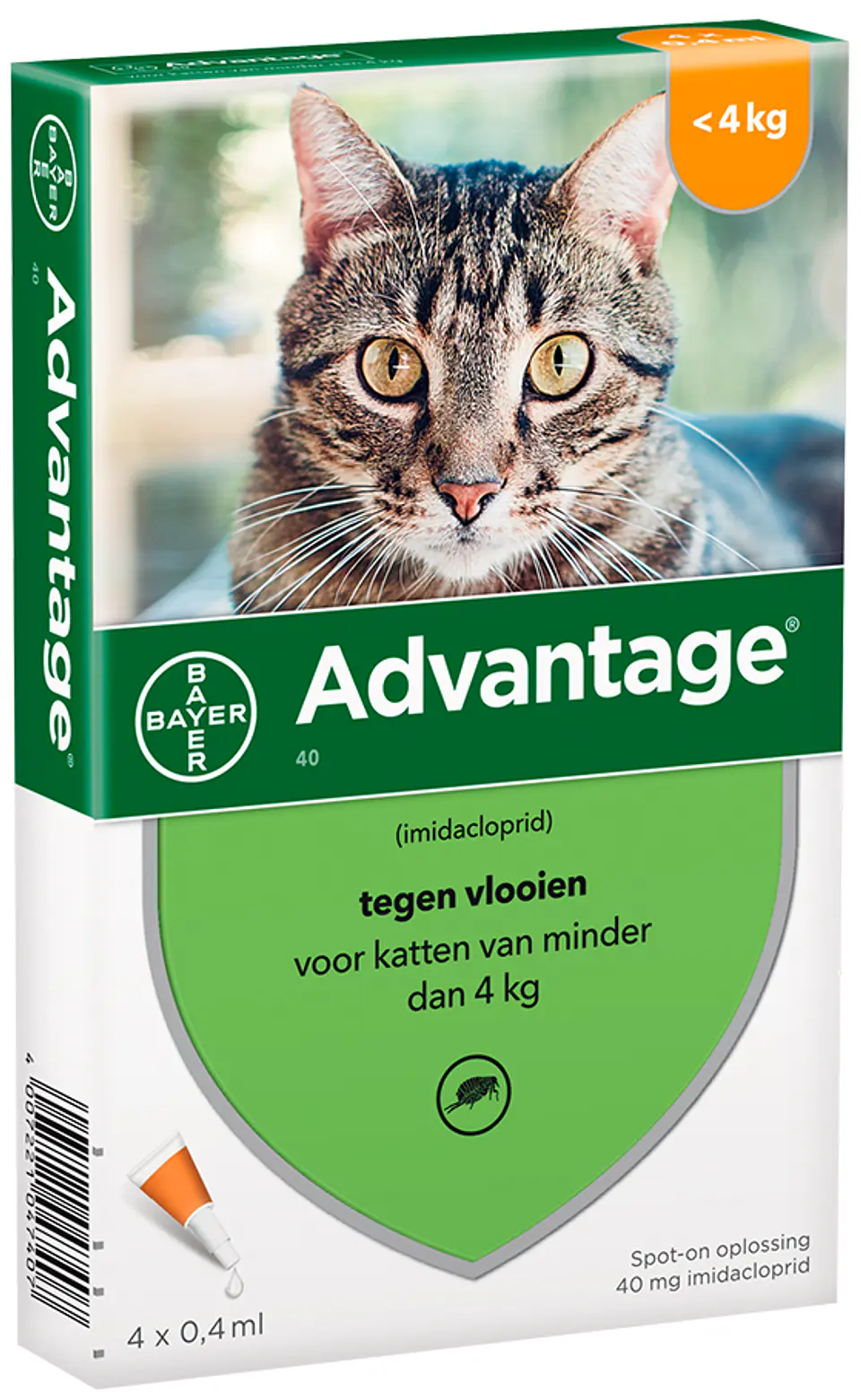 Advantage - Gatos hasta 4 kg 1