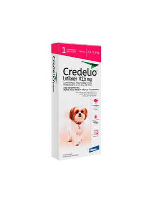 Credelio 2,5 a 5,5 kg