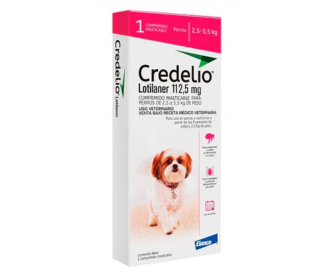 Credelio 2,5 a 5,5 kg - Comprimidos