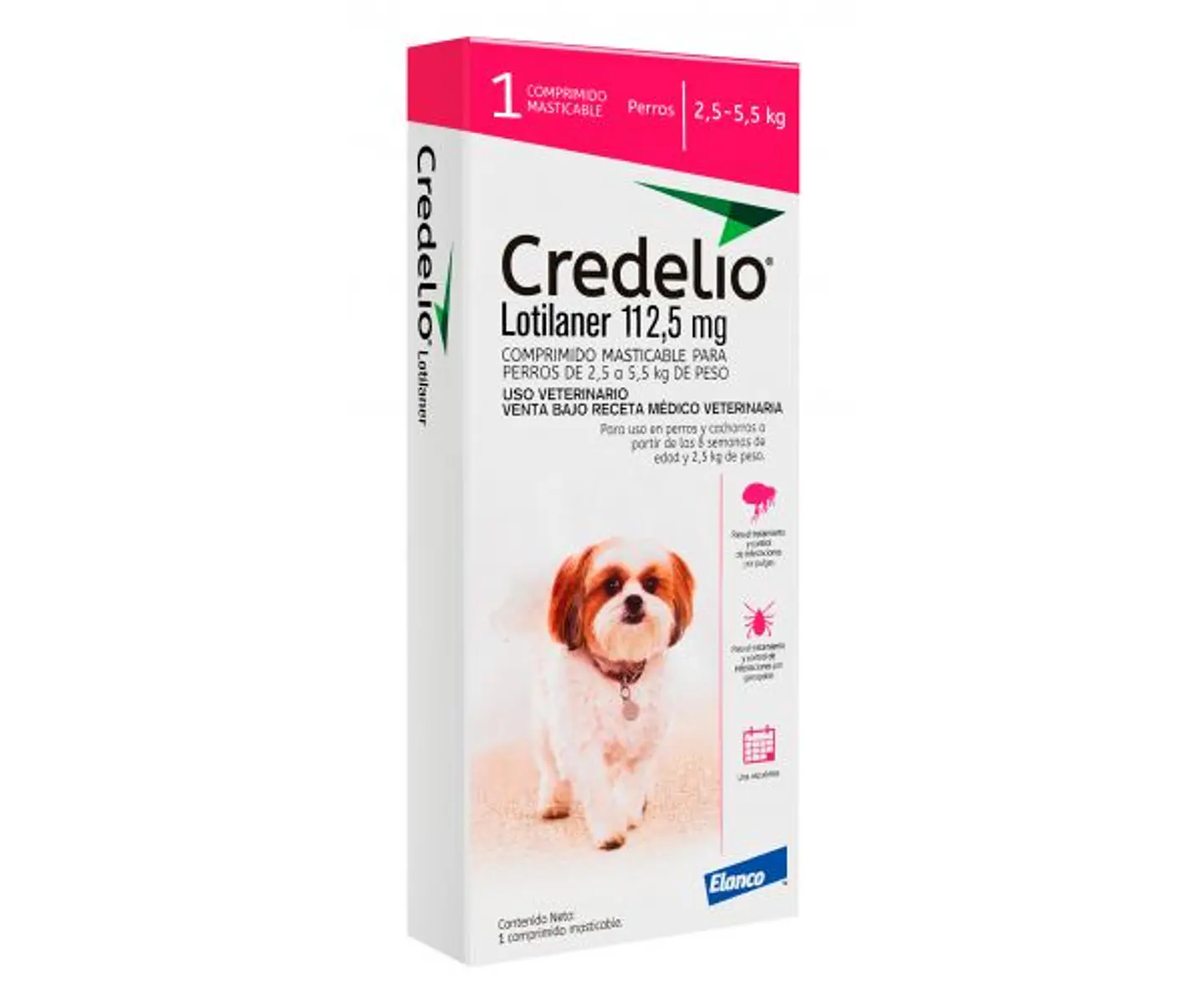 Credelio 2,5 a 5,5 kg - Comprimidos 1