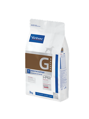 Virbac Dog G 1: Digestive Support 3 kg (gastroentérico)