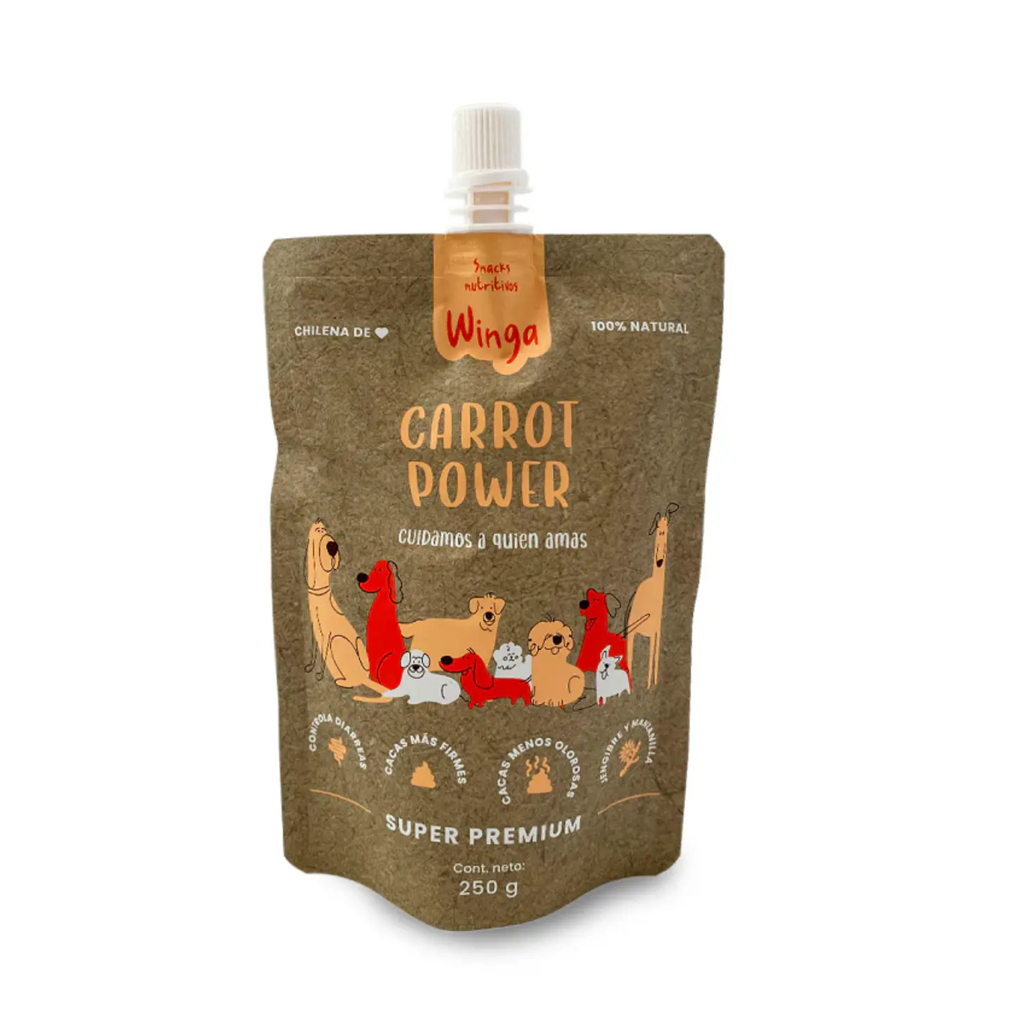 Snack Untable para Perros Winga 2