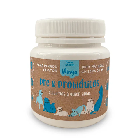 Pre y Probioticos para Perros y Gatos Winga