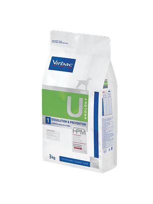 Virbac Dog U: Urology Dissolution & Prevention 3kg (urinary)