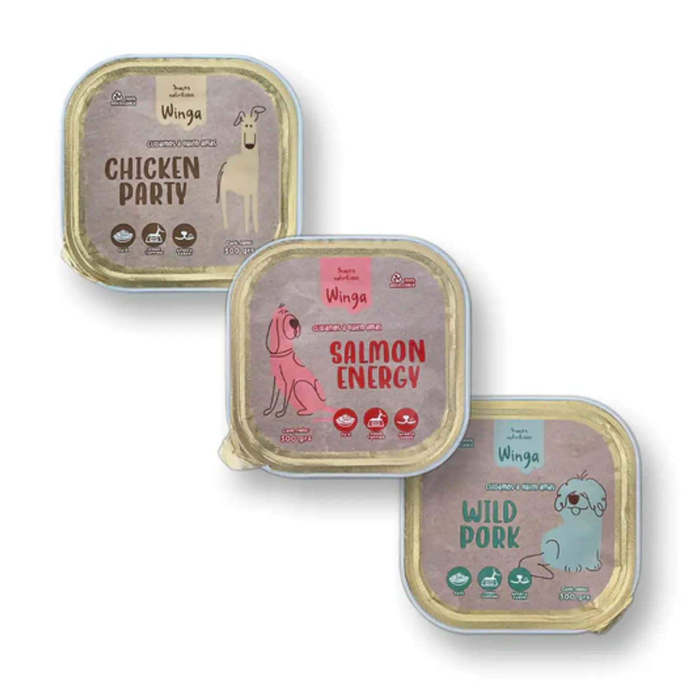 Paté para Perros Winga 1